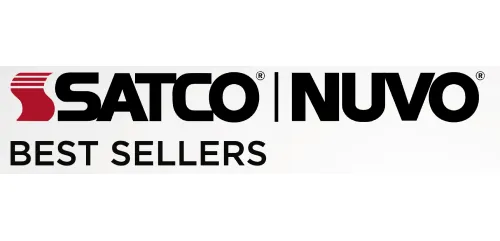 SATCO NUVO logo above the words "Best Sellers" on a white background.